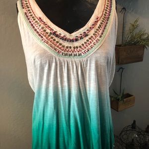 Bohemian tank top
